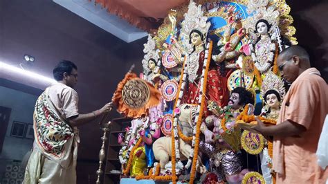 Maa Durga Aratrik Bharat Sevashram Sangha Varanasi 2019 Youtube