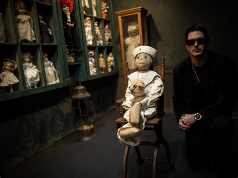 Zak Bagans Visits Robert The Doll For Premiere Of Deadly Possessions