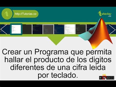 Sentencia If Else Matlab Producto De Cifras Diferentes Youtube