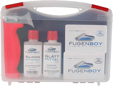 Fugenboy Profi Koffer Silikonfugen Werkzeug Im Komplett Set