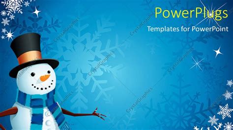 Snowman PowerPoint Background