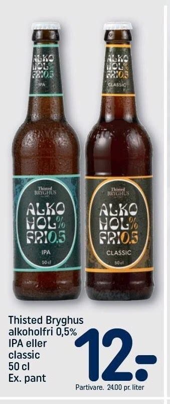 Thisted Bryghus Alkoholfri Ipa El Classic Tilbud Hos Rema