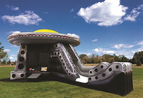 UFO Alien Invasion Combo Bouncer Rental | AustinBounceHouse.rentals ...