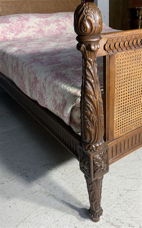 Carved Oak French Bergere Bed Antiques Atlas