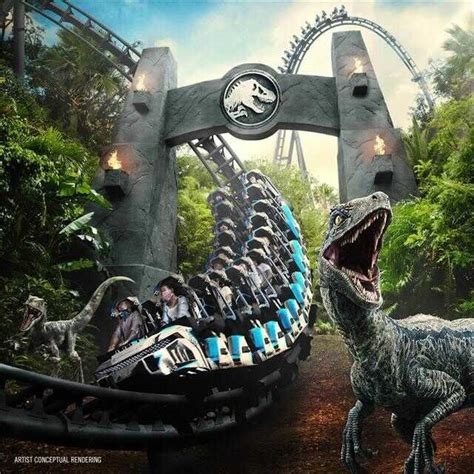 Universal Orlando Resort Releases New Concept Art Of Jurassic World