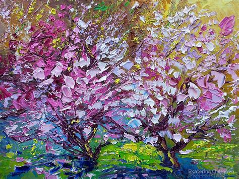 Magnolia Tree Painting at PaintingValley.com | Explore collection of ...