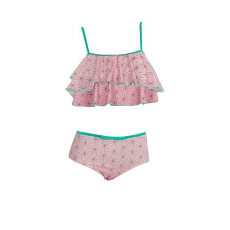 Anime Kochou Shinobu Halter Swimsuit Bikini Tanjiro Nezuko Cosplay Bathing Desertcart INDIA