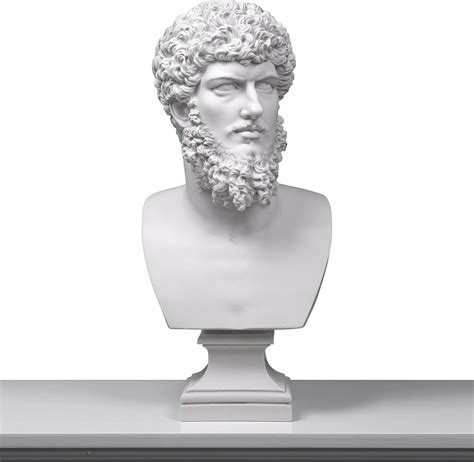 The Ancient Home Lucius Verus Bust Sculpture Roman Emperor Large 53 Cm 209