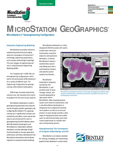 Fillable Online Web Tiscalinet MICROSTATION GEOGRAPHICS EDEN