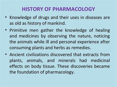 Introduction To Pharmacology 1