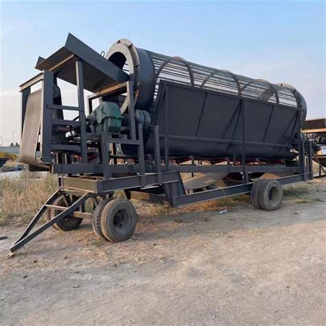 Gold Minerals Separator Equipiment Clay Mining Rotary Scrubber Gold