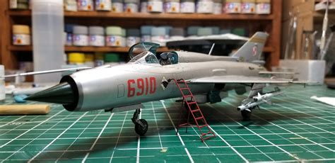 148 Eduard Mig 21 Pfm Weekend Edition Finished Finescale Modeler