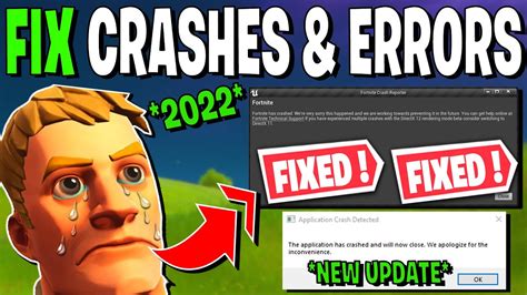 How To Fix CRASHES FREEZING In Fortnite Chapter 3 Season 2 Fix UE5