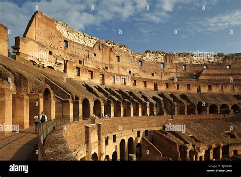 Inside the Colosseum, Rome, Italy.; Central Rome, Italy Stock Photo - Alamy