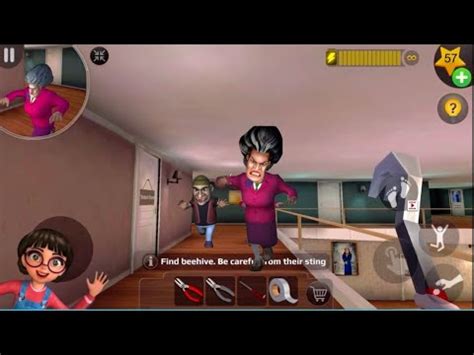 Scary Teacher 3d Nick And Tani Scary Robber Home Clash Scary