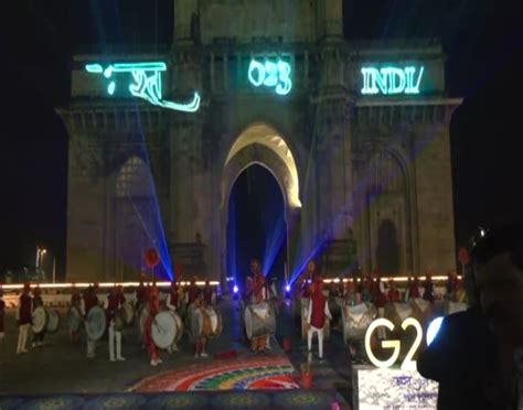 G Delegates Walk At Gateway Of India In Mumbai Witness Cultural Programs