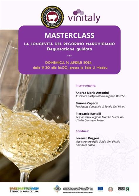 Masterclass Vinitaly Domenica Aprile Dalle Alle