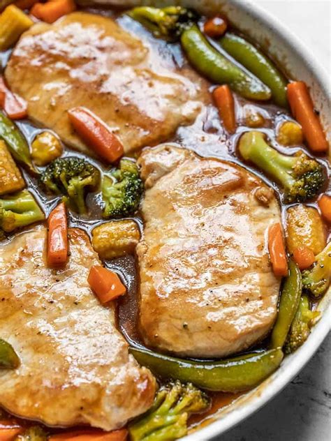 Sweet And Sour Pork Chops With Vegetables Budget Bytes Bloglovin