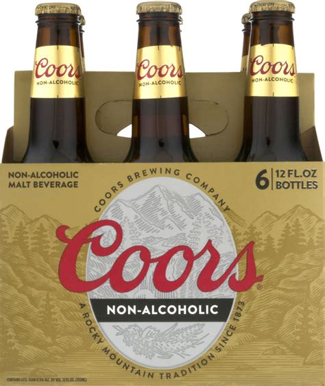 Coors Non-Alcoholic Beer - 6 PK Coors(71990770051): customers reviews @ listex.online