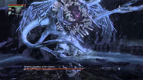 Bloodborne Boss Ebrietas Daughter Of Cosmos Youtube