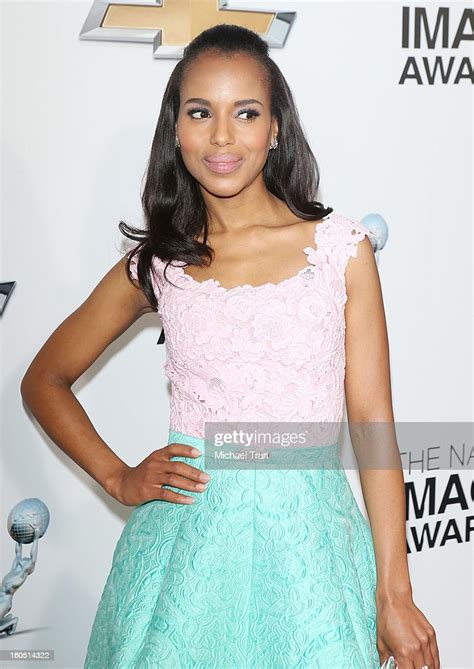 Kerry Washington Arrives At The 44th Naacp Image Awards Held At The