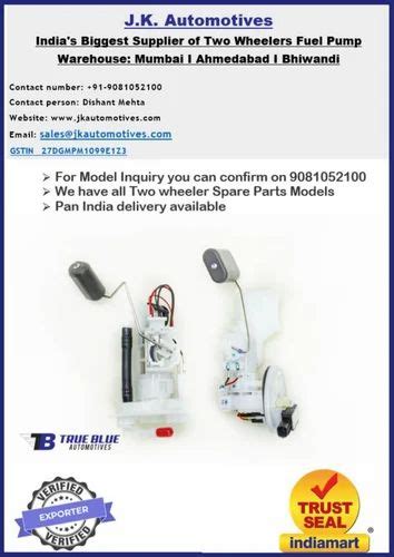 Ktm Duke Fuel Pump At Rs Piece Fuel Pump In Mumbai Id