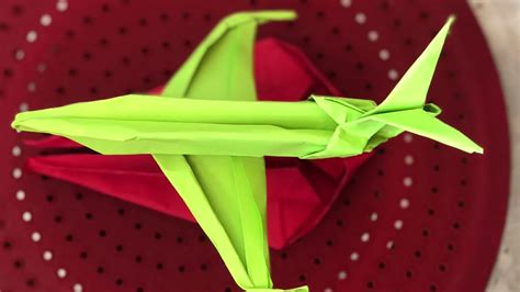 Gulfstream Airplane By Taha Laila Tahas Origami Tutorial Youtube