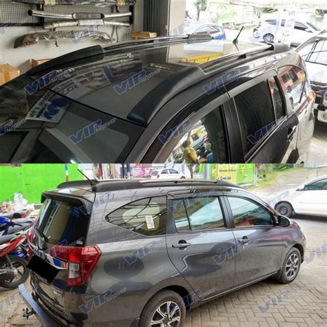 Jual Toyota CALYA Daihatsu SIGRA Sporty Roof Rail Variasi Atap Mobil