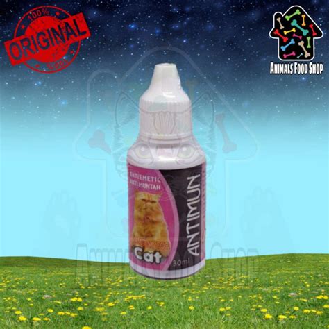 Jual Antimun Cat Obat Anti Muntah Kucing Antimun 30 ML Shopee Indonesia