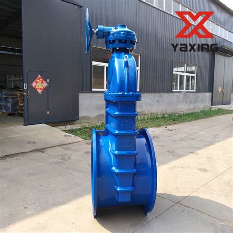 Din F Pn Inch Inch Double Flange Resilient Seated Gate Valve