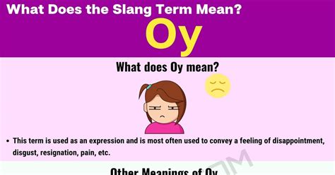 Oy Meaning: Learn the Definition of Oy and How to Use It • 7ESL