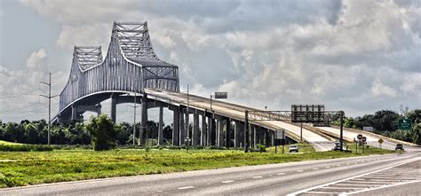 Veterans Memorial Bridge In Gramercy Photograph By Eric Leblanc