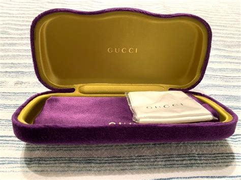 Gucci Velvet Sunglass Case On Mercari