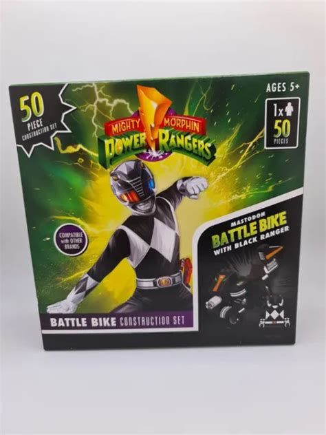 POWER RANGERS MIGHTY Morphin 50 Piece Construction Set Battle Bike