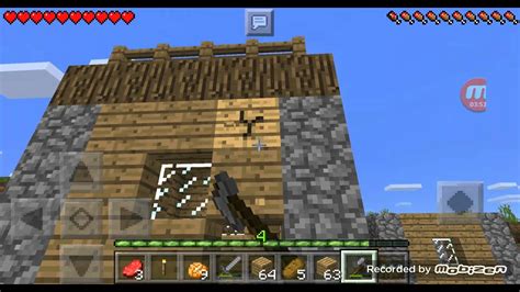 Minecraft sobrevivência 3 construindo uma casinha YouTube