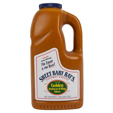 Sweet Baby Ray S 1 Gallon Golden BBQ Wing Sauce