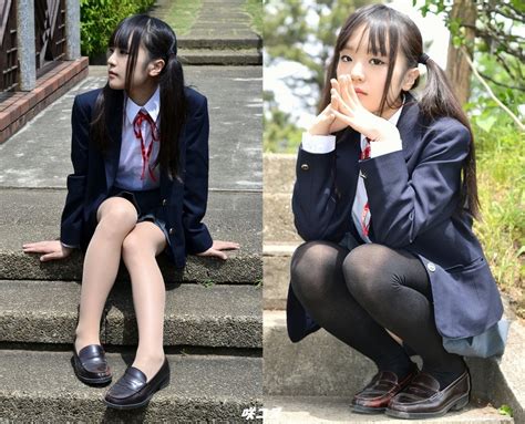 【dl限定】ブレザー制服＆ベージュストッキング＆ニーハイソックス／咲子 咲cos Booth