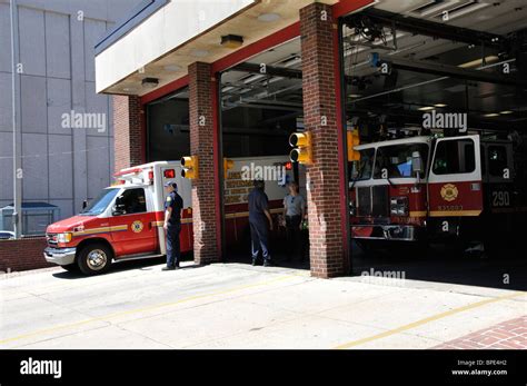 Fire department, Philadelphia, Pennsylvania, USA Stock Photo - Alamy