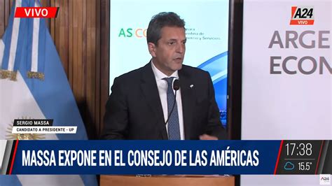 Sergio Massa Y Javier Milei Cruzan Mensajes De Convivencia Política Y