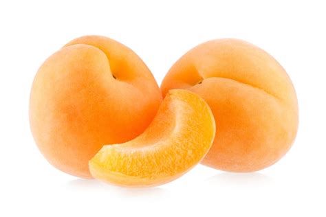 Premium Photo Ripe Apricots Isolated On White Background