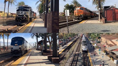 Fullerton Railfanning Ft Ns Leader Southwest Chief Train Meets