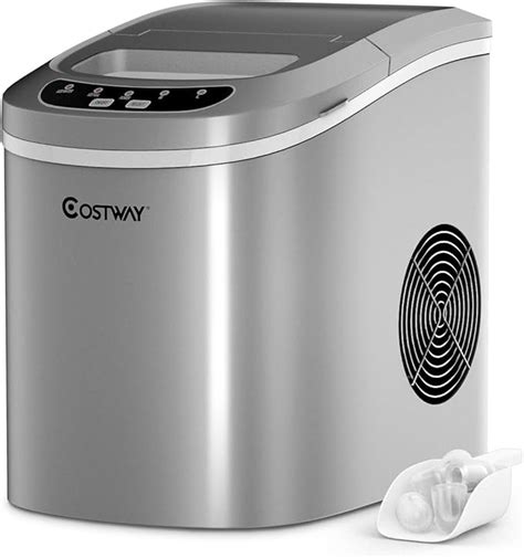 Amazon De Costway Eisw Rfelmaschine Kg H Ice Maker Eisw Rfel In