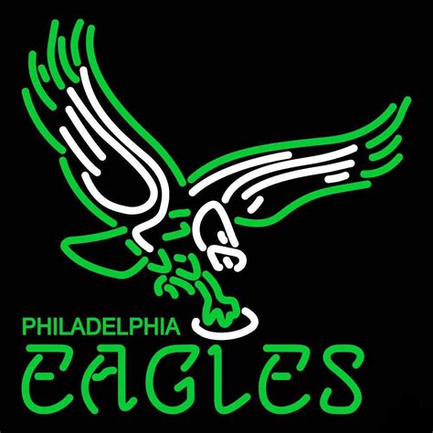 Custom Philadelphia Eagles Neon Sign NFL Teams Neon Light Custom Neon