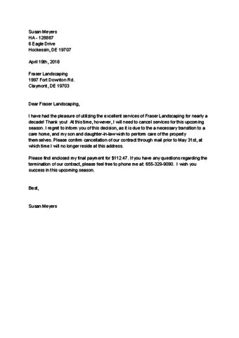 ways  write  cancellation letter wikihow