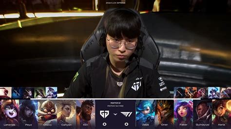 미리 보는 결승전 2024 Lck 스프링 개막일 2경기 풀세트 접전 끝에 젠지 21 승