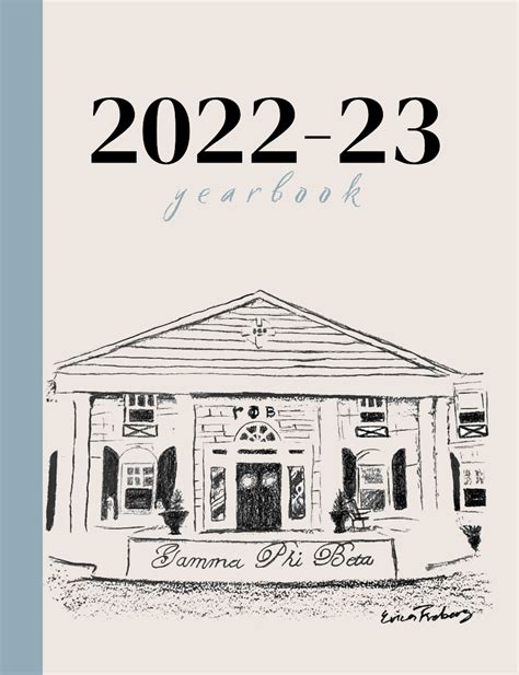 2022-2023 Gphi Yearbook - Canva - Presto Yearbooks