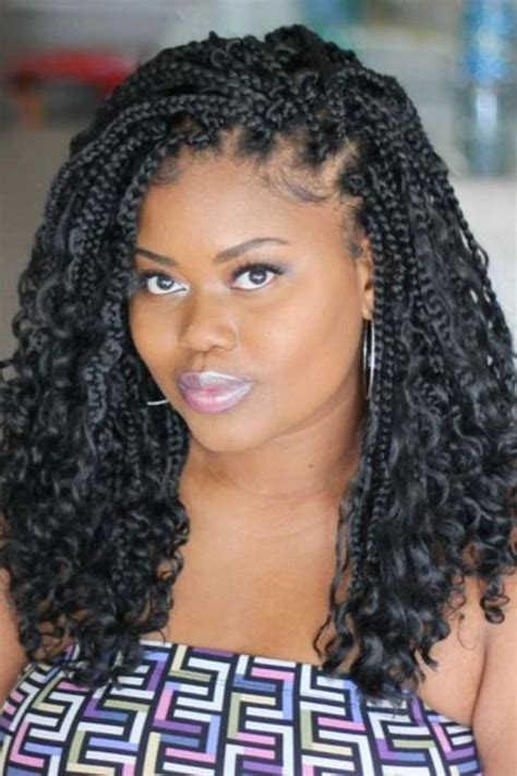 Goddess Box Braids With Curly Ends Braid Styles Twist Braid Hairstyles Box Braids Hairstyles