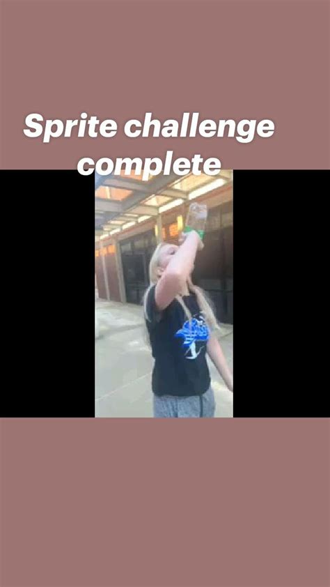 Sprite challenge complete | Challenges, Sprite, Funny