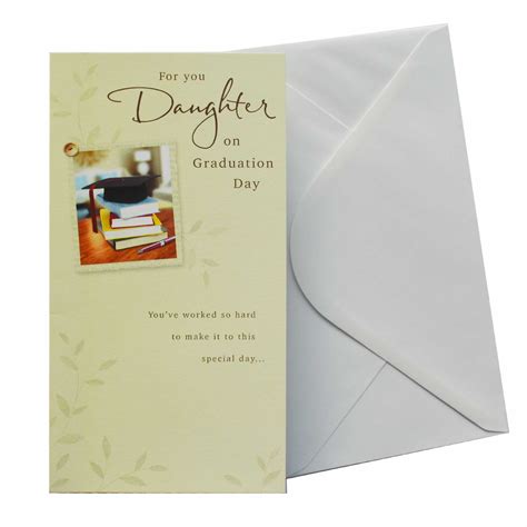 Graduation Card Daughter Graduation - Garlanna Greeting Cards