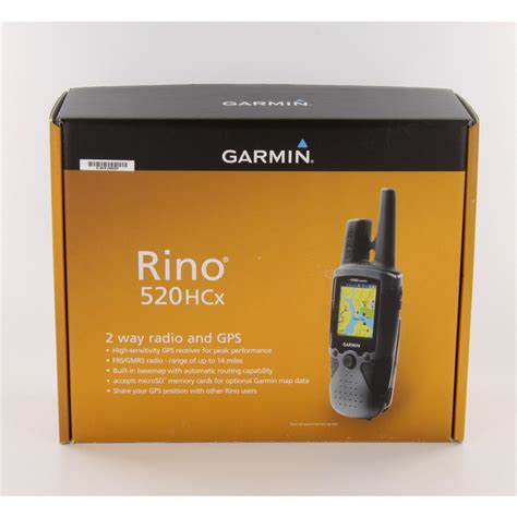 Garmin Rino 520 HCx Two Way Radio With GPS